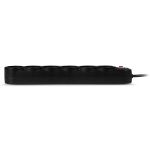 Сетевой фильтр SVEN SF-06L 3,0 м (6 sockets)  черный