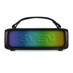 SVEN PS-235, черный, акустическая система, 12W, TWS, Bluetooth, FM, USB, 1500mA*h