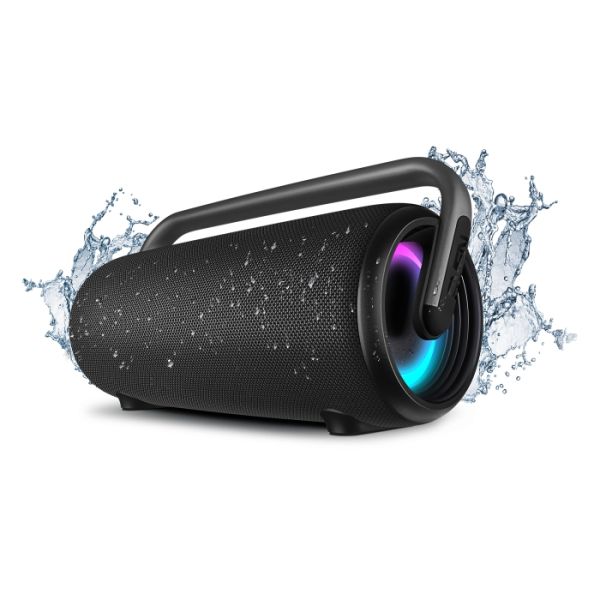 SVEN PS-395, черный, акустическая система (80W, Waterproof (IPx5), TWS, Bluetooth, USB, 4800mA*h)