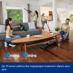 Вертикальный беспроводной моющий пылесос Tineco Floor One Switch S7 Stretch