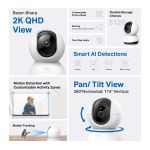 4MP Поворотная беспроводная камера Tapo C220