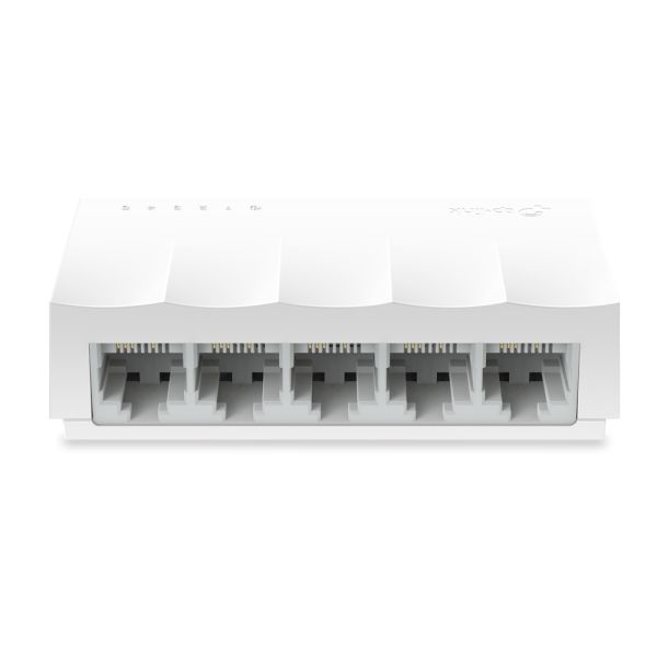 TP-Link LS1005 5-портовый коммутатор, 5 портов 10/100 Мбит/с RJ45, пластиковый корпус