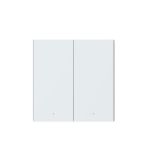 Настенный выключатель двухклавишный AQARA Smart Wall Switch (With Neutral, Double Rocker)