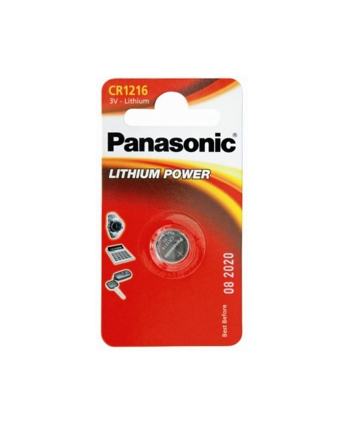Panasonic  Батарейка дисковая литиевая  CR-1216/1B