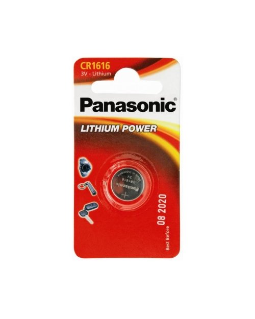 Panasonic  Батарейка дисковая литиевая  CR-1616/1B
