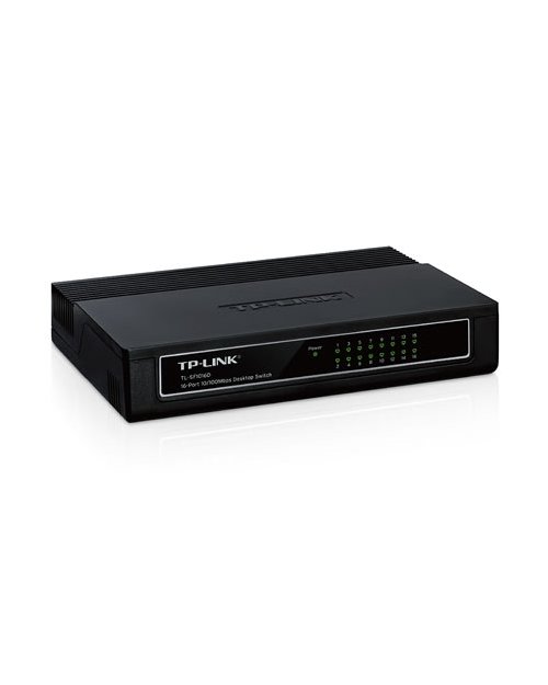 TP-Link TL-SF1016D 16-портовый 10/100 Мбит/с настольный коммутатор - фото 3