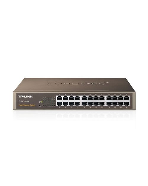 TP-Link TL-SF1024D 24-портовый Fast Ethernet настольный/монтируемый в стойку коммутатор - фото 2