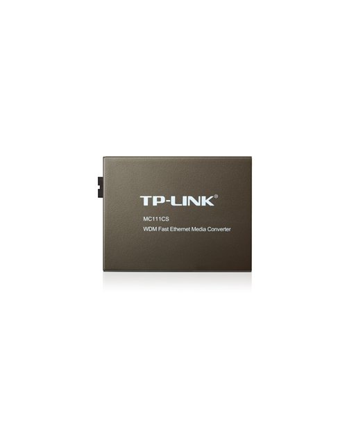 TP-Link MC111CS  Медиаконвертер WDM одномод  20 км - фото 1