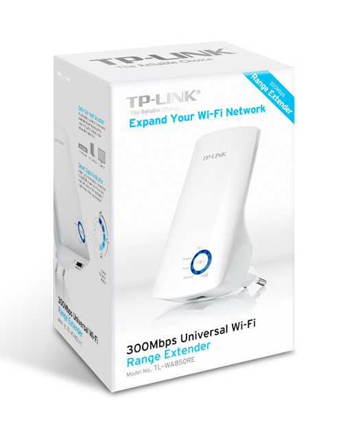 TP-Link TL-WA850RE Универсальный усилитель беспроводного сигнала, скорость до 300 Мбит/с - фото 3