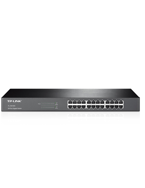 TP-Link TL-SG1024 24-портовый гигабитный монтируемый в стойку коммутатор - фото 1