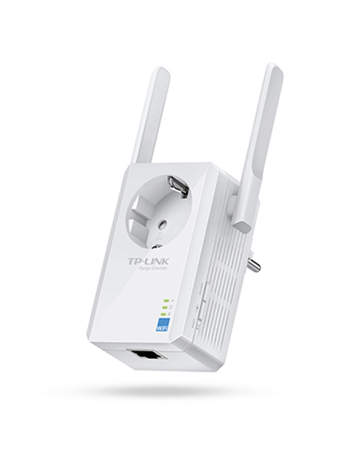 TP-Link TL-WA860RE Усилитель беспроводного сигнала со встроенной розеткой, 300Мб - фото 1