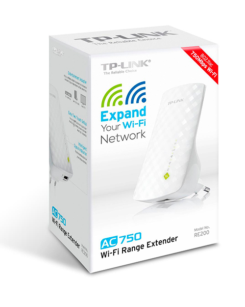 TP-Link RE200 AC750 Двухдиапазонный усилитель беспроводного сигнала - фото 4