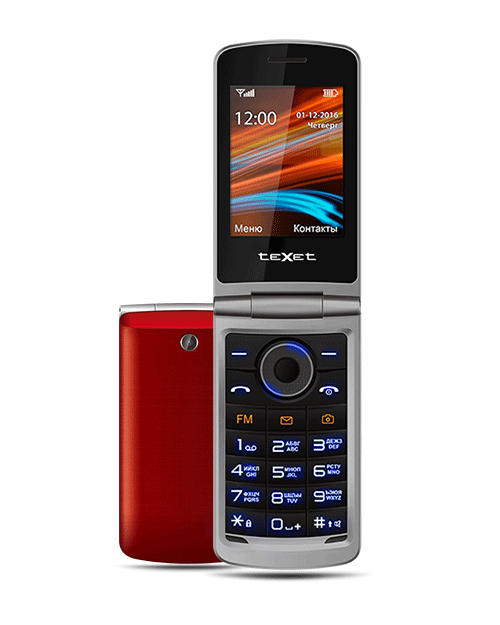 Texet  Мобильный телефон  TM-404 цвет красный