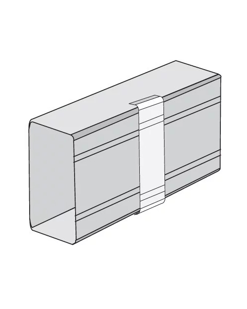 Legrand 010801 DLPНакл. на стык крышки 65мм