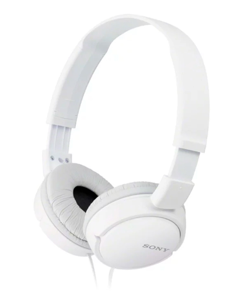 Наушники Sony MDR-ZX110AP,белый - фото 1