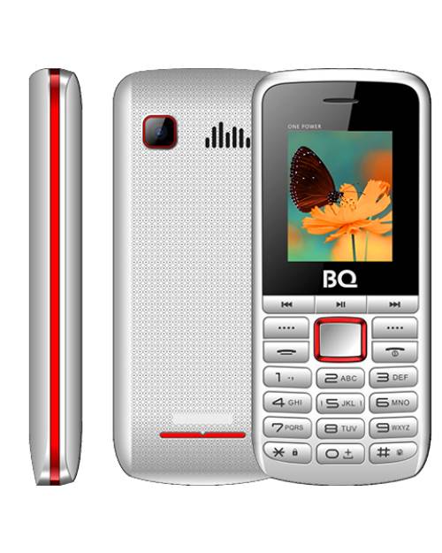 BQ  Мобильный телефон  1846 One Power белый+красный