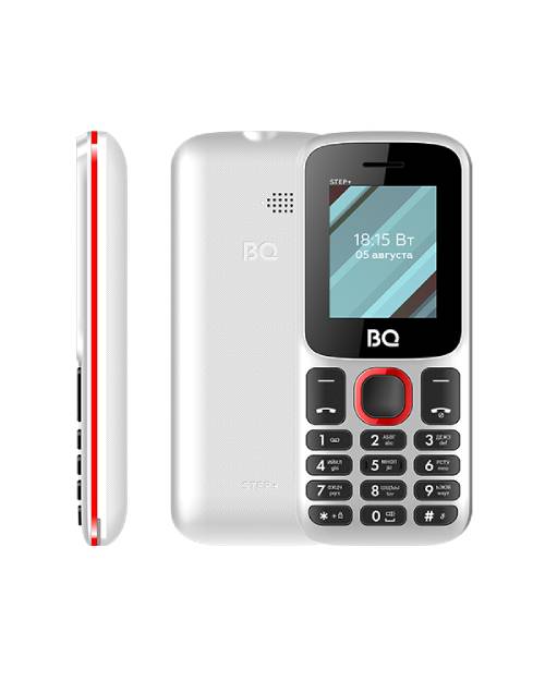 BQ  Мобильный телефон -1848 Step+ White+Red