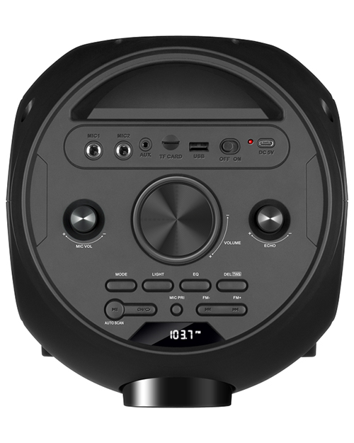 SVEN PS-720, черный, акустическая система, 80W, TWS, Bluetooth, FM, USB, microSD, LED-display - фото 2
