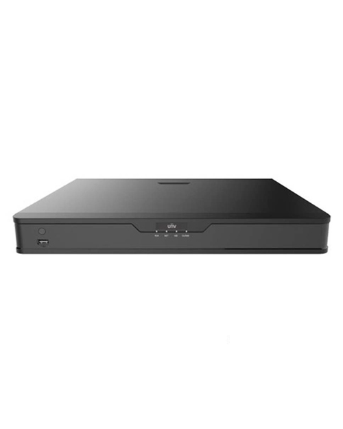 UNV NVR302-08S2-P8 Видеорегистратор IP 8-кан PoE, 2HDD до 10Тб, видеовыходы HDMI/VGA, Аудио:1 x RCA - фото 1