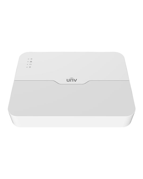 UNV   NVR301-08LS3-P8 Видеорегистратор IP 8-ми канальный с 8 POE портами. Видеовыходы HDMI/ VGA, Аудио