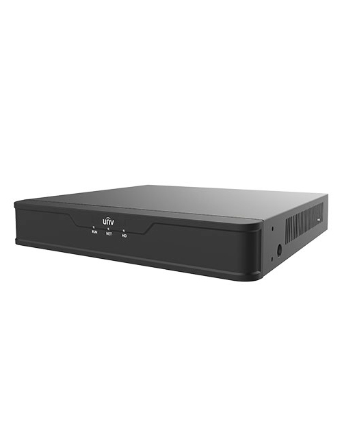 UNV NVR301-08S3-P8 Видеорегистратор IP 8-ми канальный с 8 POE портами. Видеовыходы HDMI/ VGA, Аудио - фото 1