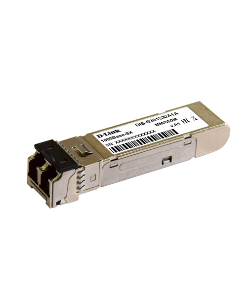 D-Link   DIS-S301SX/A1A Промышленный SFP-трансивер с 1 портом 1000BASE-SX