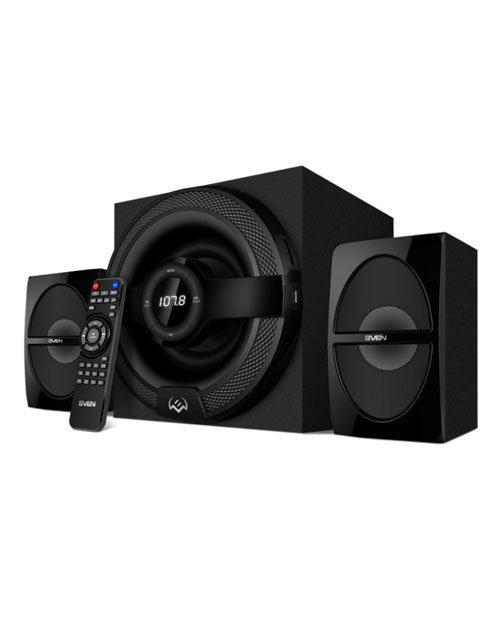 SVEN Колонки MS-1821, black (44W, Bluetooth, FM, USB/SD, Display, RC) - фото 2