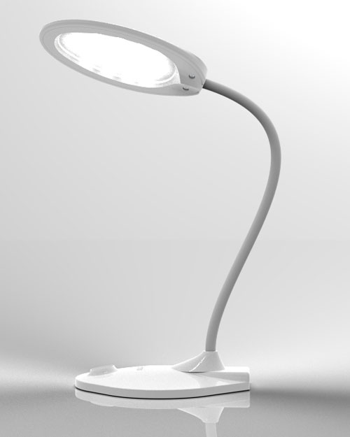 Лампа освещения настольная, светодиодная Ritmix LED-610 White - фото 2