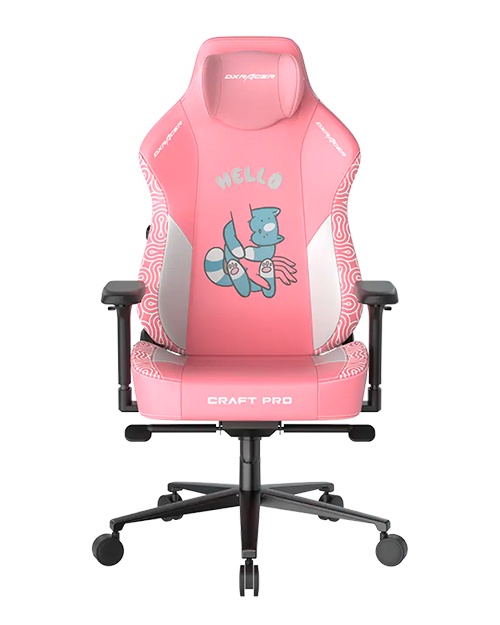 DXRacer  Игровое компьютерное кресло DX Racer Craft Hallo cat Pink
