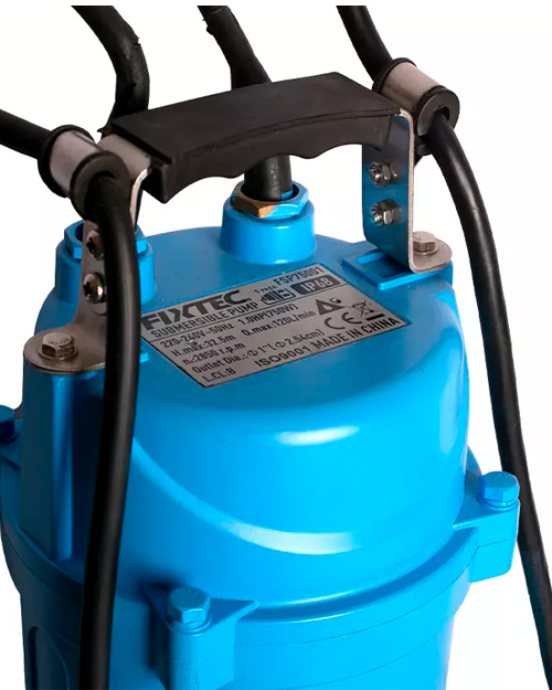 Насос погружной FIXTEC FSP75001 370W(1HP) 32.5m 120L/m - фото 4