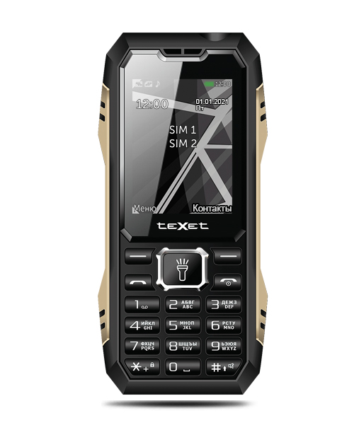 Texet  Мобильный телефон  TM-D424 цвет черный