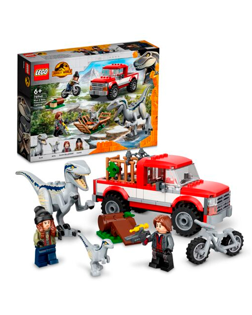 Lego 76946 Jurassic World Блу и поимка бета-велоцираптора