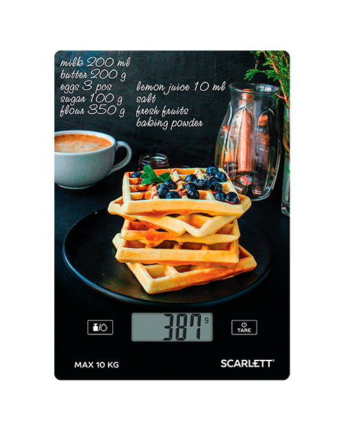 SCARLETT  Весы кухонные   SC-KS57P75