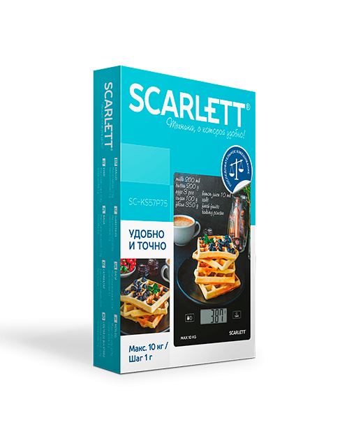 Весы кухонные  Scarlett SC-KS57P75 - фото 5