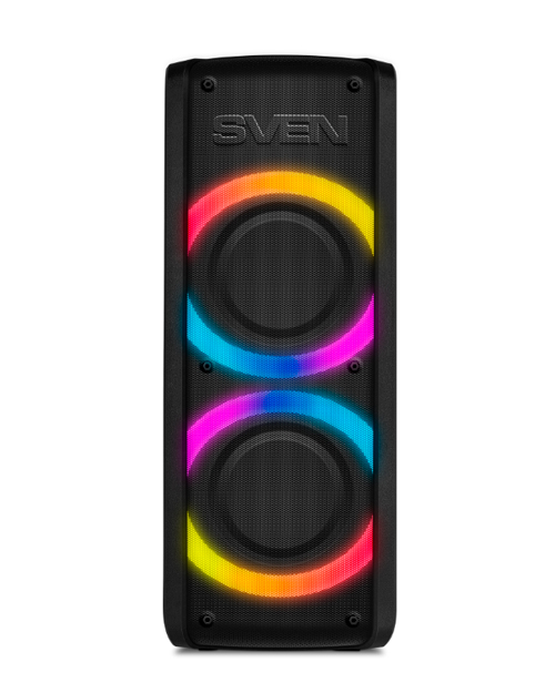 SVEN PS-710, черный, акустическая система (100W, TWS, Bluetooth, FM, USB, microSD, 4400mA*h) - фото 4