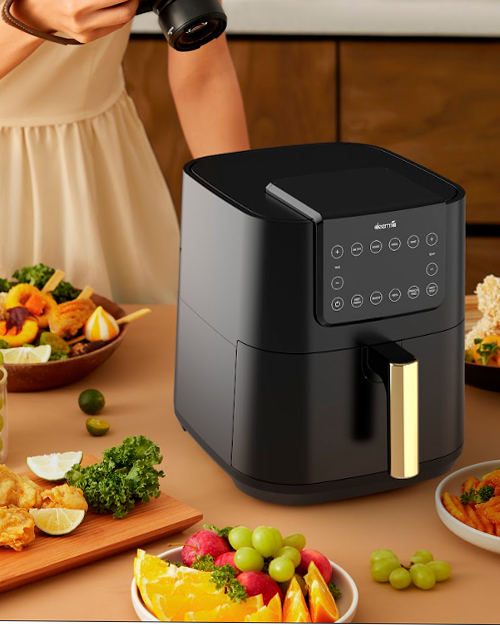 Фритюрница Deerma air fryer DEM-KZ120W - фото 5