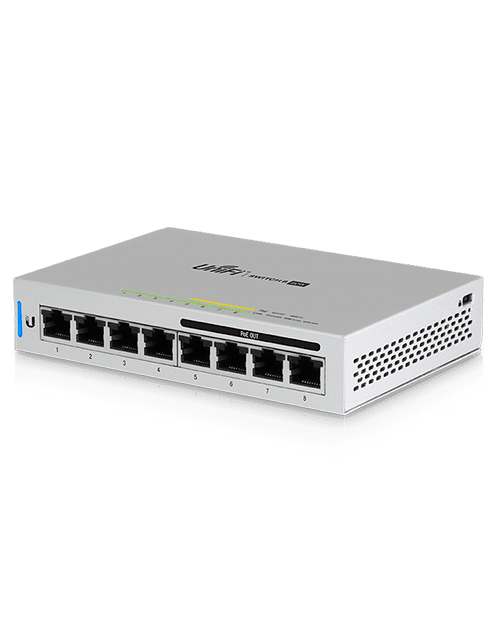 Коммутатор Ubiquiti UniFi Switch 8, 60W EU - фото 1