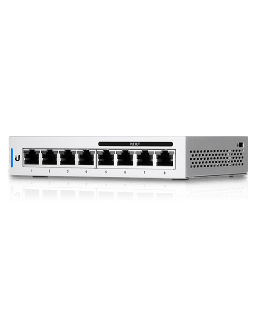 Коммутатор Ubiquiti UniFi Switch 8, 60W EU - фото 4