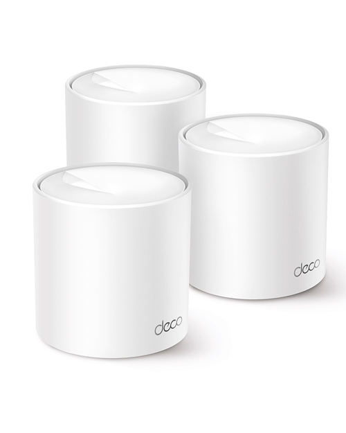 TP-Link   AX1500 Гигабитная домашняя Mesh-система Wi-Fi 6 (3-модуля) Deco X10(3-pack)(EU)