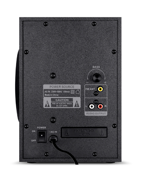 SVEN Колонки MS-315, черный (46W, Bluetooth, FM, USB, Display, RC) - фото 3