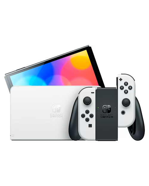 Игровая приставка Nintendo Switch OLED White - фото 1