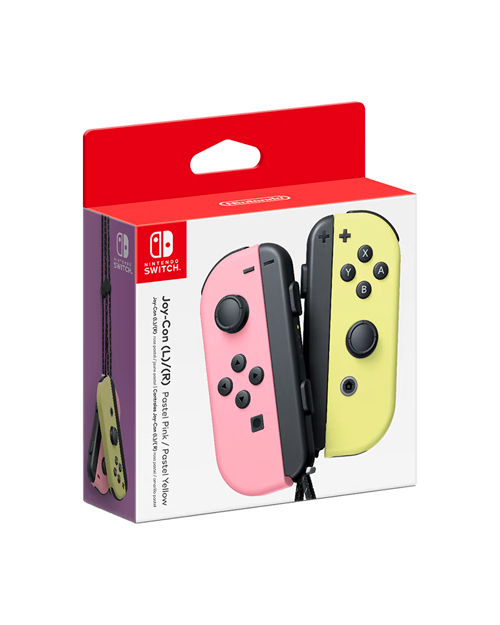 Игровой контроллер Nintendo Joy-con Pastel Pink/Pastel Yellow - фото 2