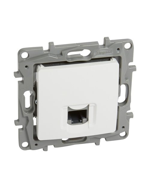 Legrand   764571 NILOE Роз. RJ45 CAT5e UTP Бел.