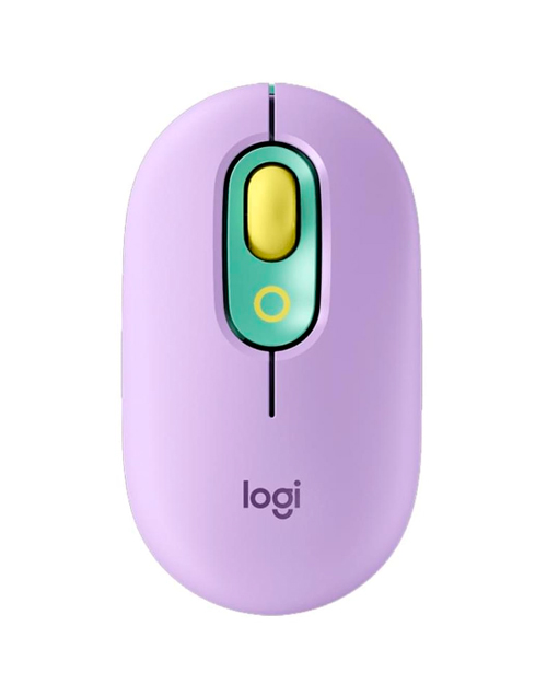 Беспроводная мышь LOGITECH Pop Mouse, COSMOS LAVENDER - фото 1