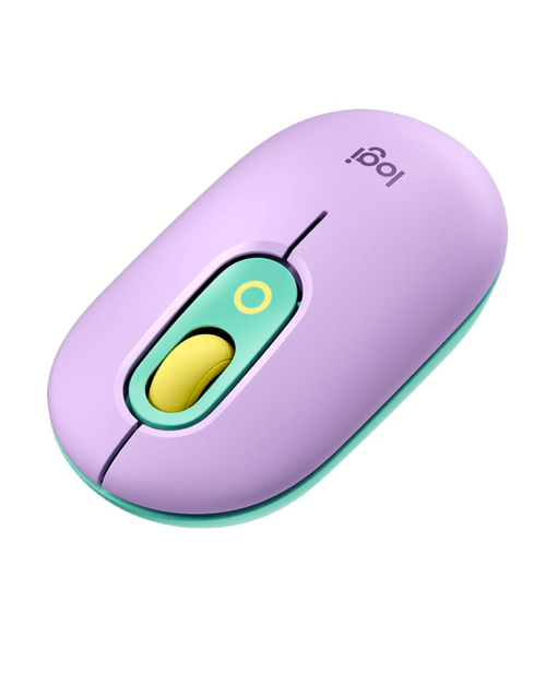 Беспроводная мышь LOGITECH Pop Mouse, COSMOS LAVENDER - фото 2