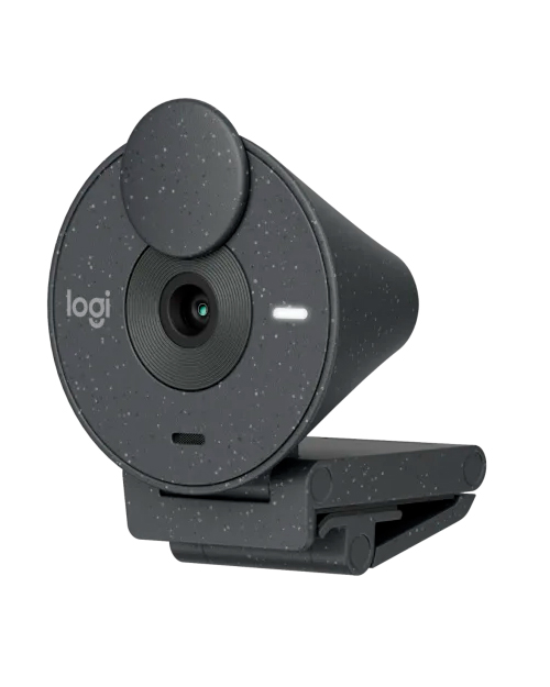 Веб-камера LOGITECH Brio 300 Full HD, Black - фото 2