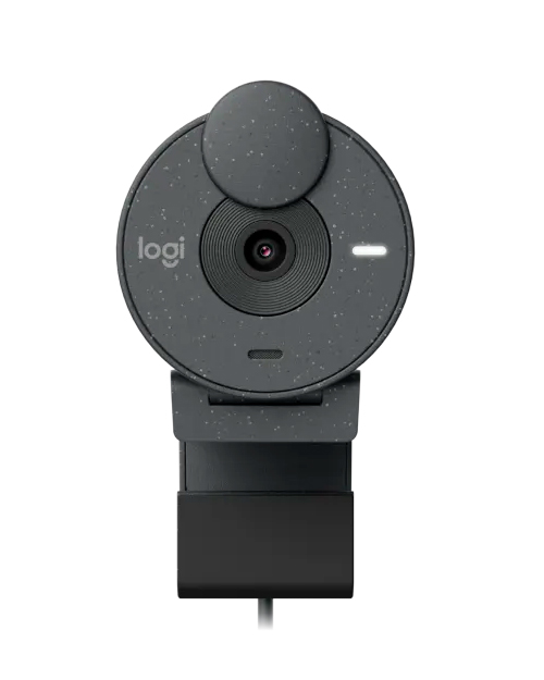 Веб-камера LOGITECH Brio 300 Full HD, Black - фото 3