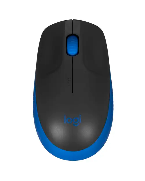 Беспроводная мышь LOGITECH M190 blue-black - фото 1