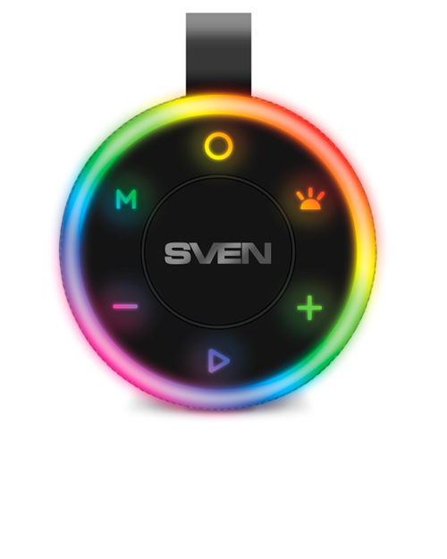 SVEN PS-150, черный, акустическая система, 10 W, TWS, Bluetooth, FM, USD, 1800mA*h - фото 3